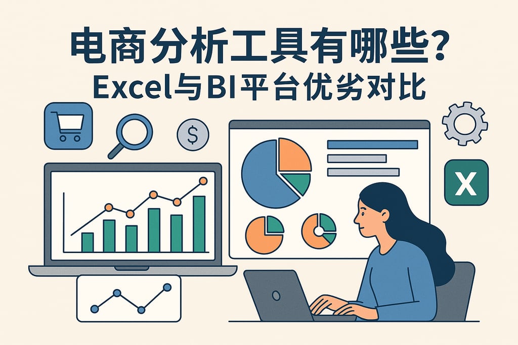 电商分析工具有哪些？Excel与BI平台优劣对比