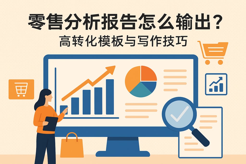 零售分析报告怎么输出？高转化模板与写作技巧