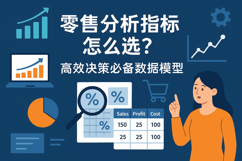 零售分析指标怎么选？高效决策必备数据模型