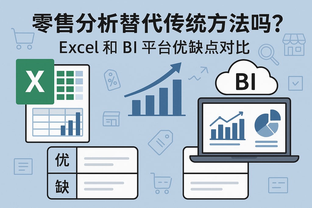 零售分析替代传统方法吗？Excel和BI平台优缺点对比