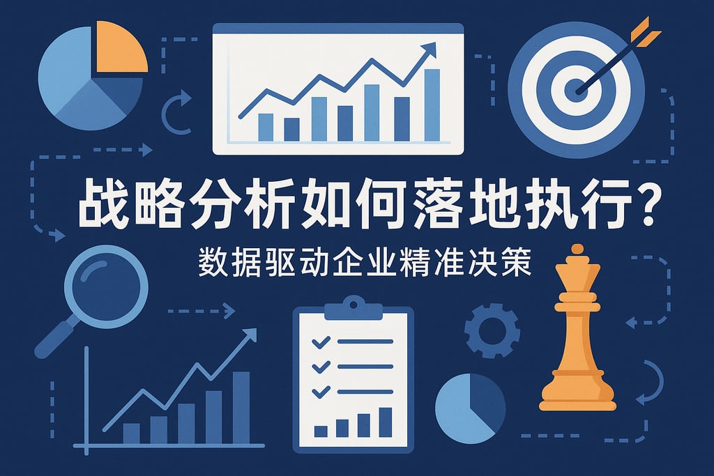 战略分析如何落地执行？数据驱动企业精准决策