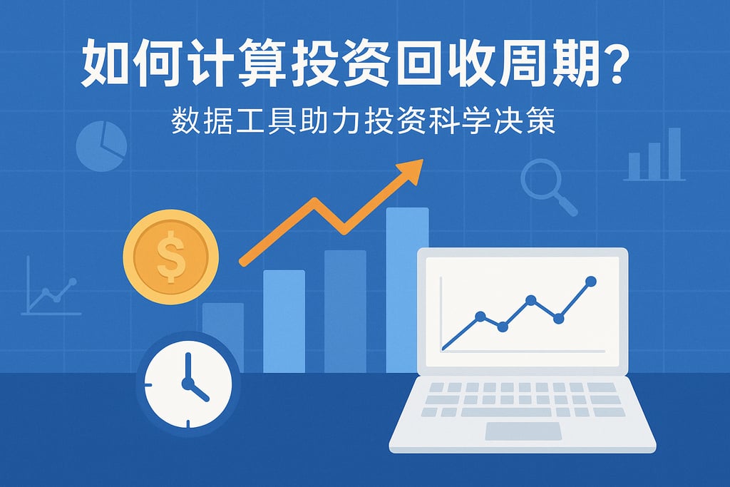 投资回收周期如何计算？数据工具助力投资科学决策