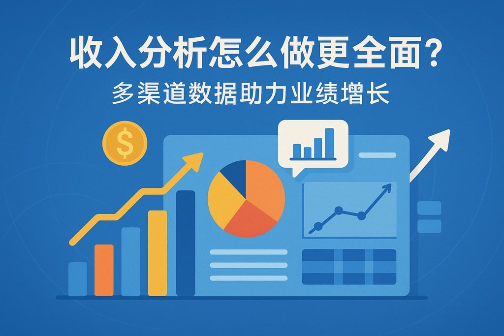 收入分析怎么做更全面？多渠道数据助力业绩增长