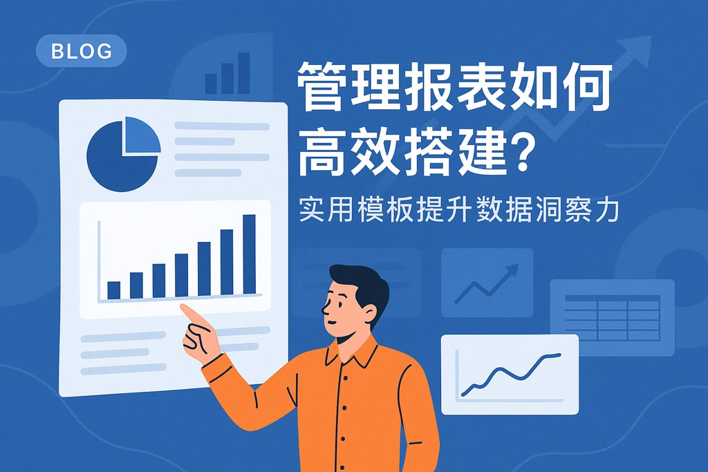 管理报表如何高效搭建？实用模板提升数据洞察力