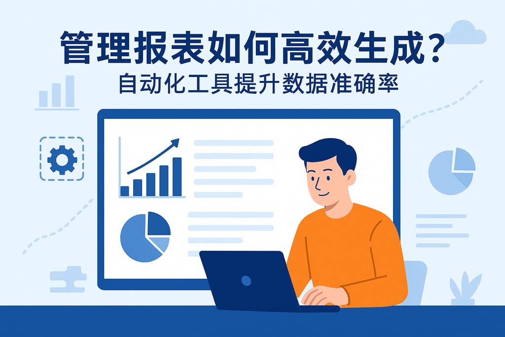 管理报表如何高效生成？自动化工具提升数据准确率