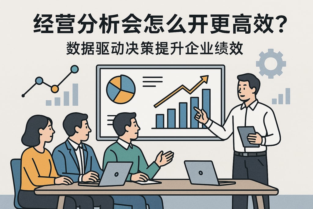 经营分析会怎么开更高效？数据驱动决策提升企业绩效