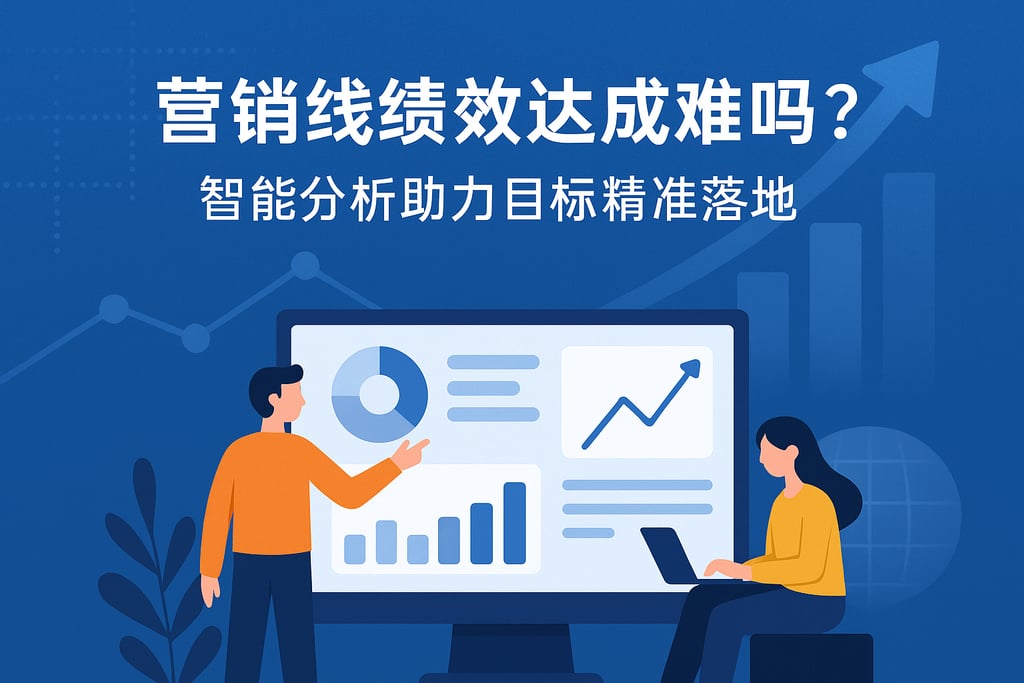 营销线绩效达成难吗？智能分析助力目标精准落地