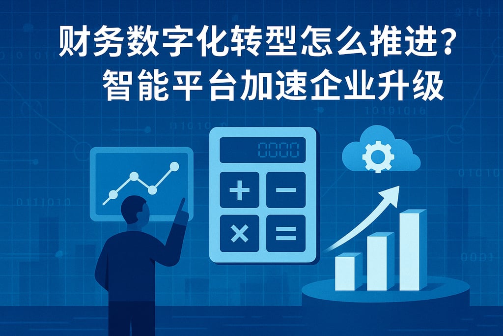 财务数字化转型怎么推进？智能平台加速企业升级