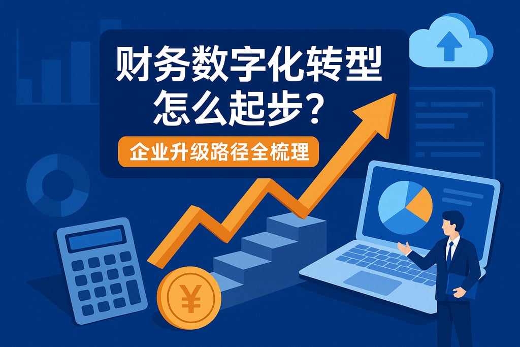 财务数字化转型怎么起步？企业升级路径全梳理