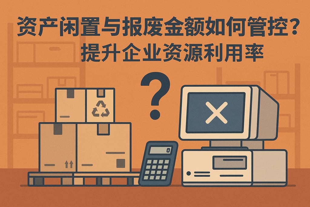 资产闲置与报废金额如何管控？提升企业资源利用率