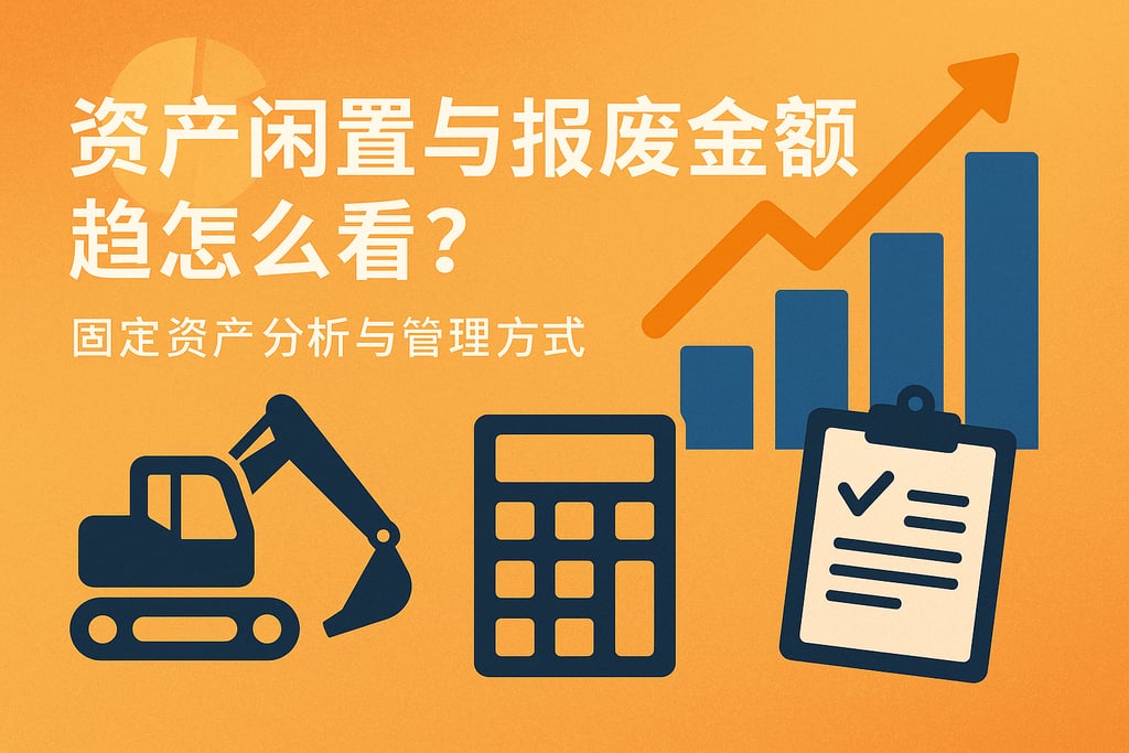 资产闲置与报废金额趋势怎么看？固定资产分析与管理方式