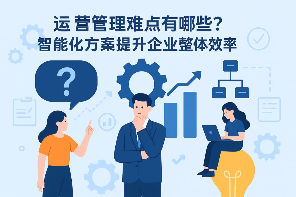 运营管理难点有哪些？智能化方案提升企业整体效率