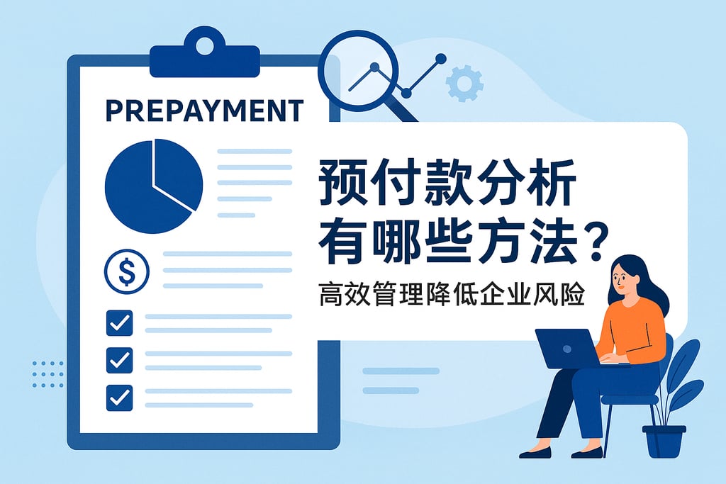 预付款分析有哪些方法？高效管理降低企业风险