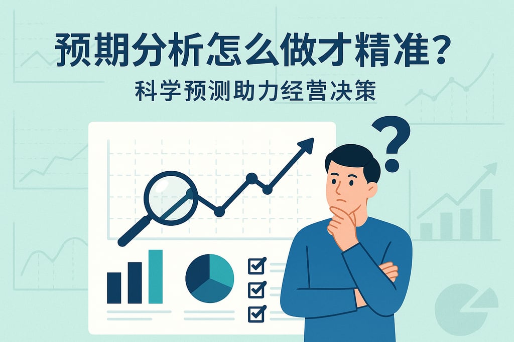 预期分析怎么做才精准？科学预测助力经营决策