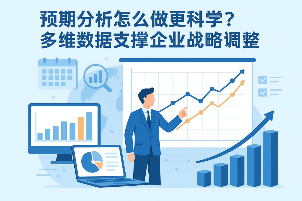 预期分析怎么做更科学？多维数据支撑企业战略调整
