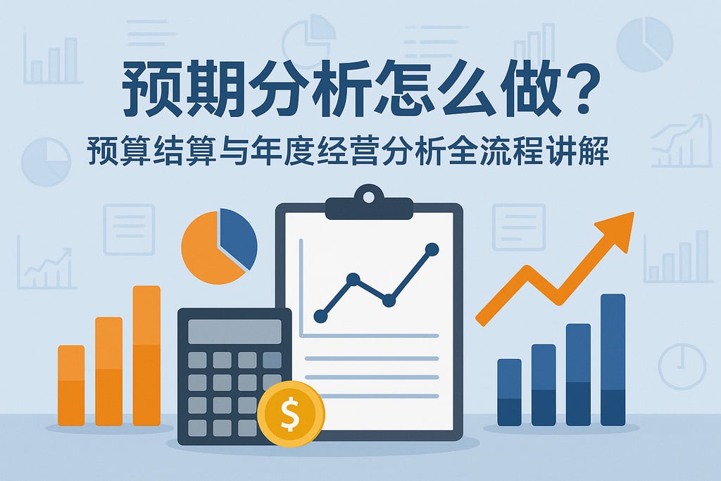 预期分析怎么做？预算结算与年度经营分析全流程讲解