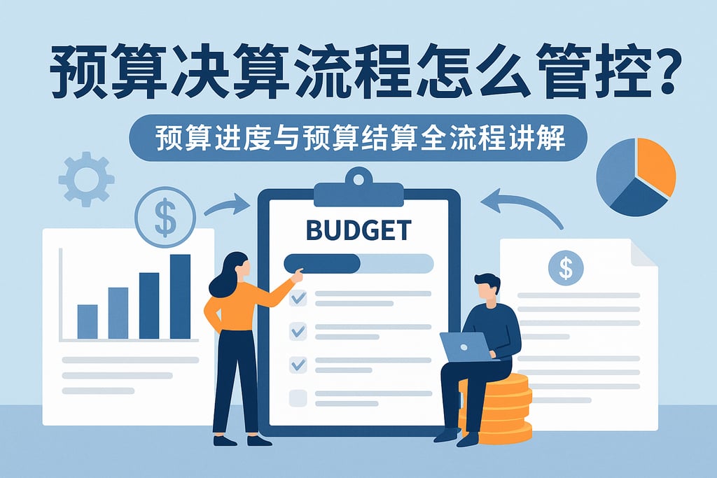 预算决算流程怎么管控？预算进度与预算结算全流程讲解