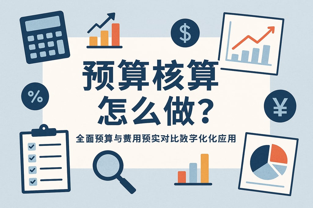 预算核算怎么做？全面预算与费用预实对比数字化应用