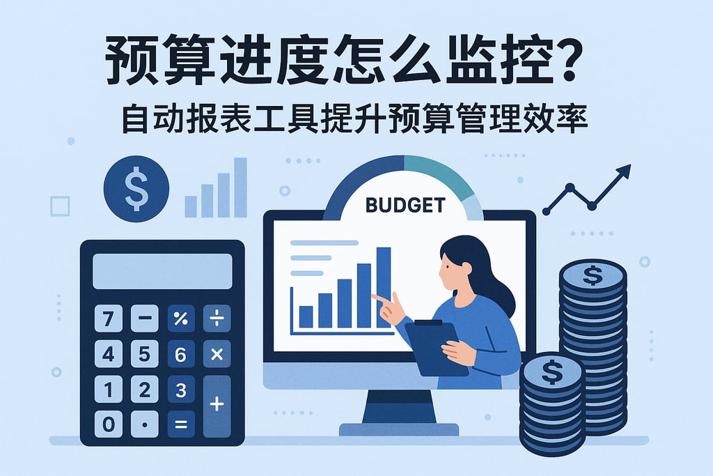 预算进度怎么监控？自动报表工具提升预算管理效率