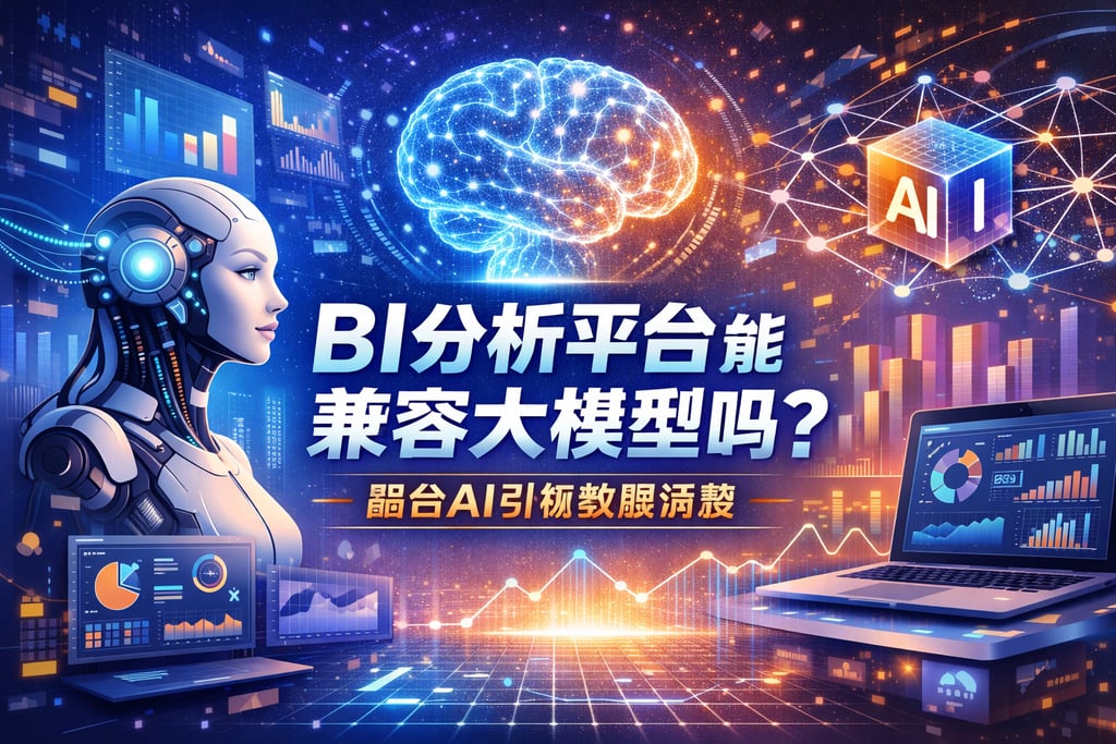 BI分析平台能兼容大模型吗？融合AI引领数据洞察