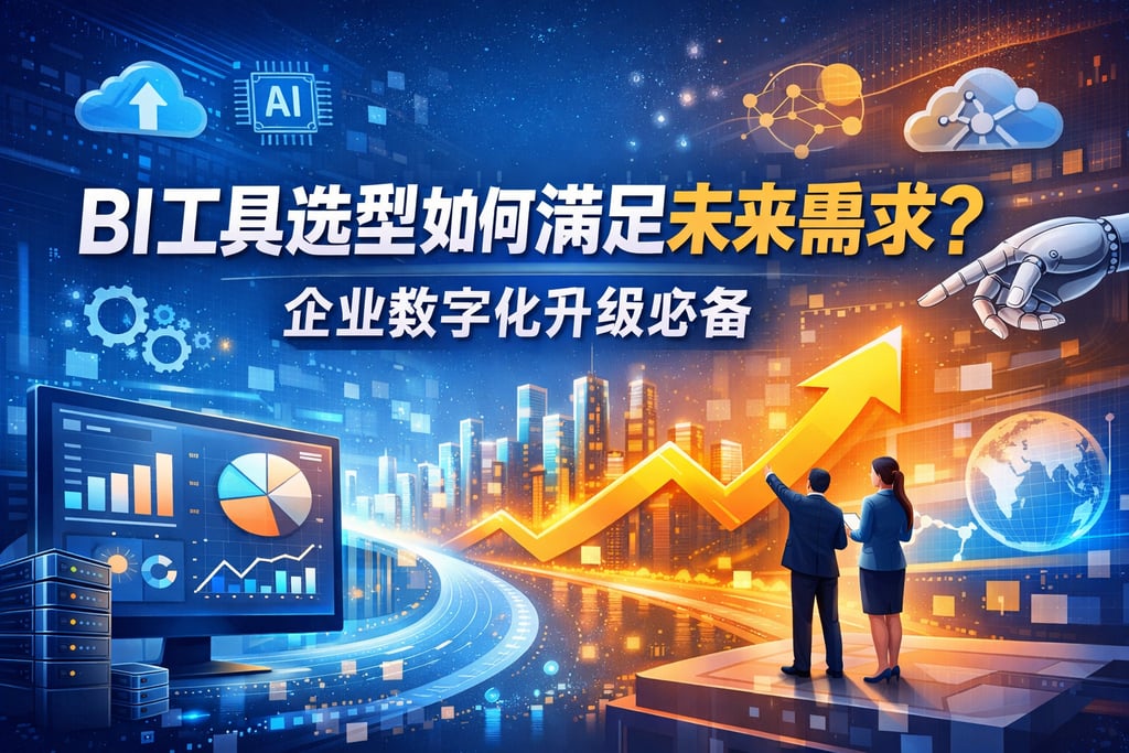 BI工具选型如何满足未来需求？企业数字化升级必备