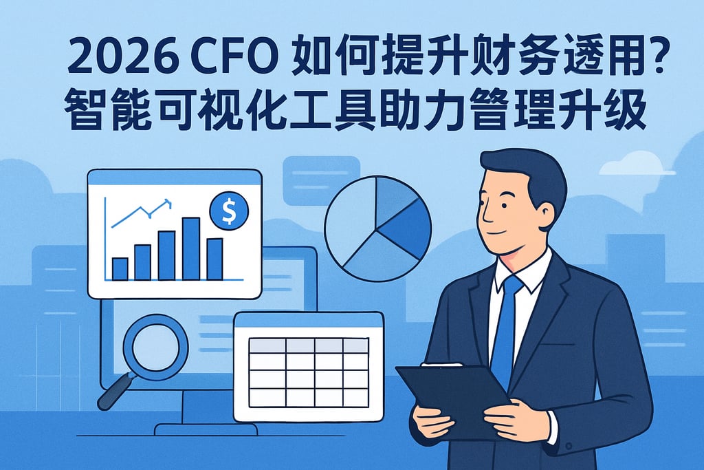 2026CFO如何提升财务透明度？智能可视化工具助力管理升级