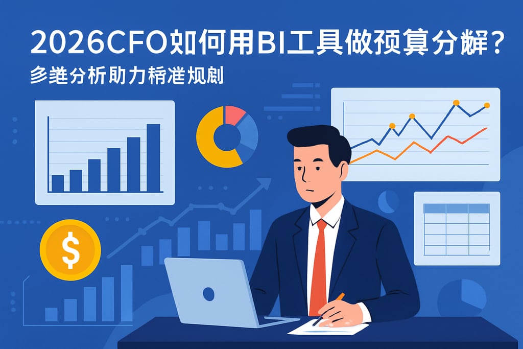 2026CFO如何用BI工具做预算分解？多维分析助力精准规划