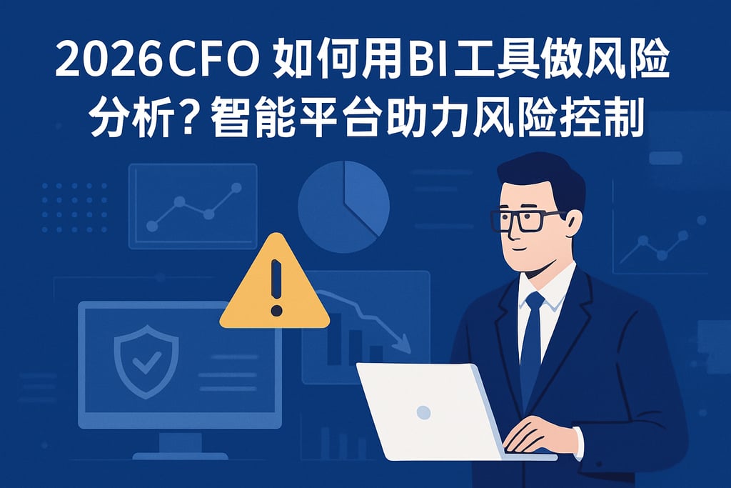 2026CFO如何用BI工具做风险分析？智能平台助力风险控制