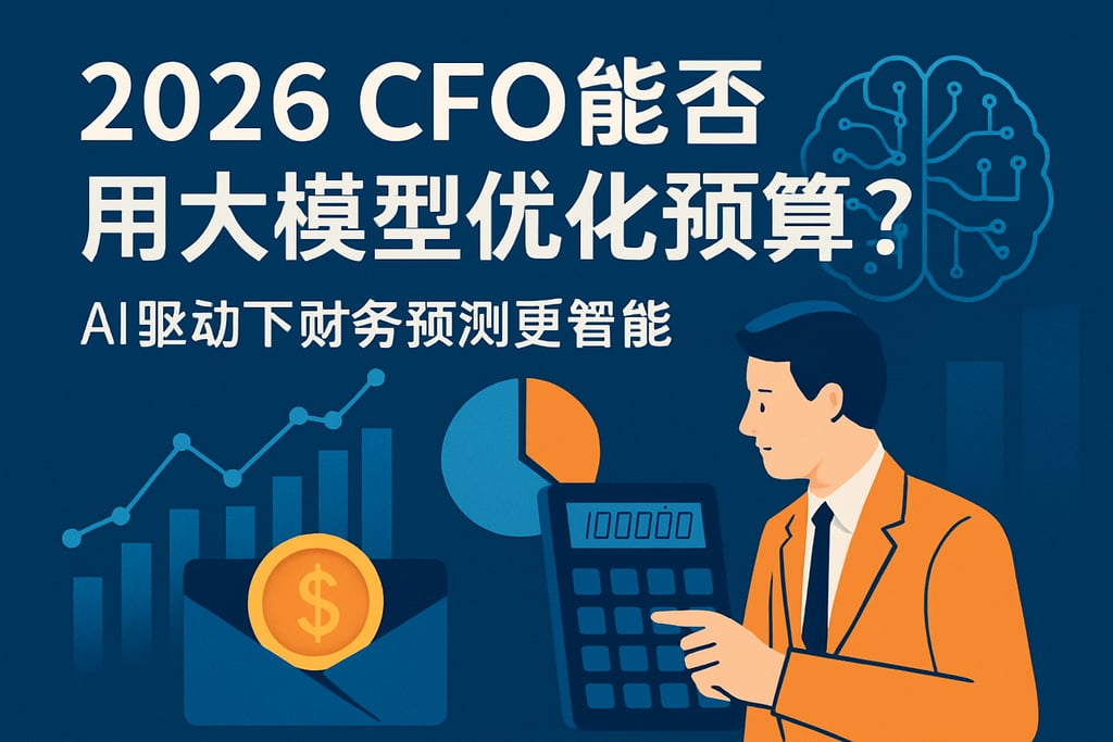 2026CFO能否用大模型优化预算？AI驱动下财务预测更智能