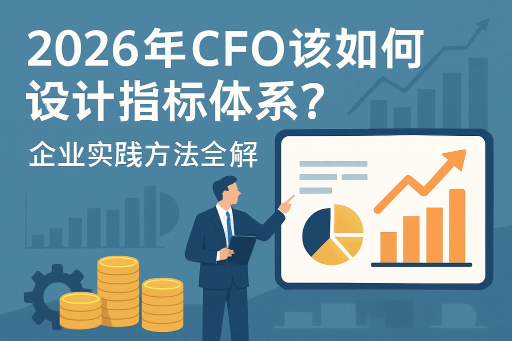 2026年CFO首席财务官该如何设计指标体系？企业实践方法全解