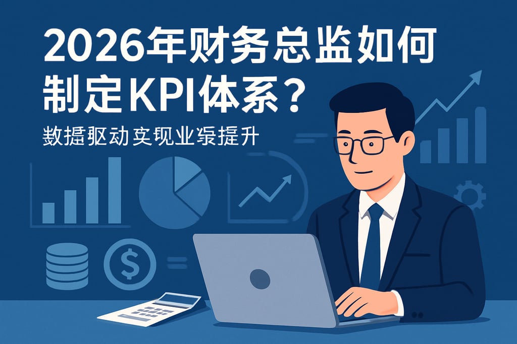 2026年财务总监如何制定KPI体系？数据驱动实现业绩提升