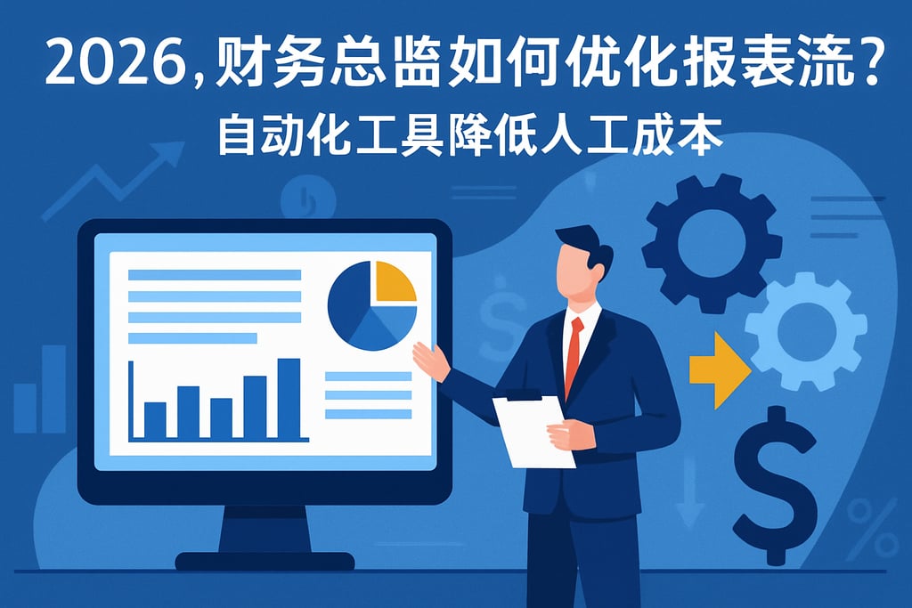 2026财务总监如何优化报表流程？自动化工具降低人工成本