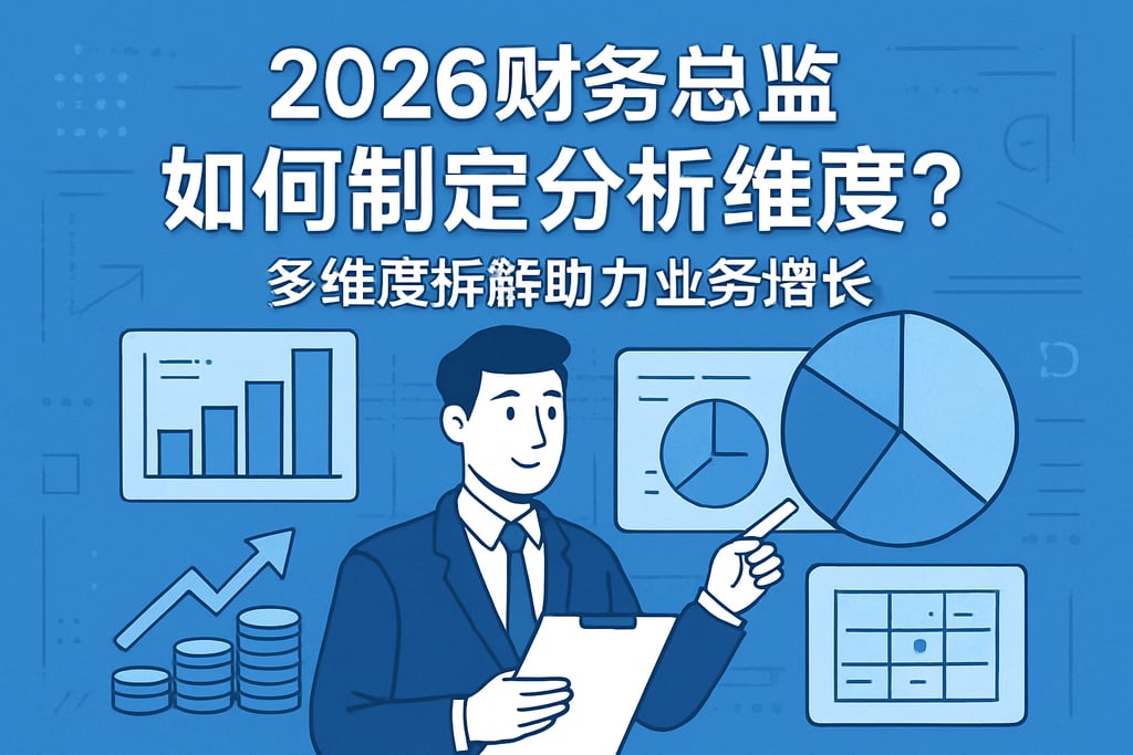 2026财务总监如何制定分析维度？多维度拆解助力业务增长