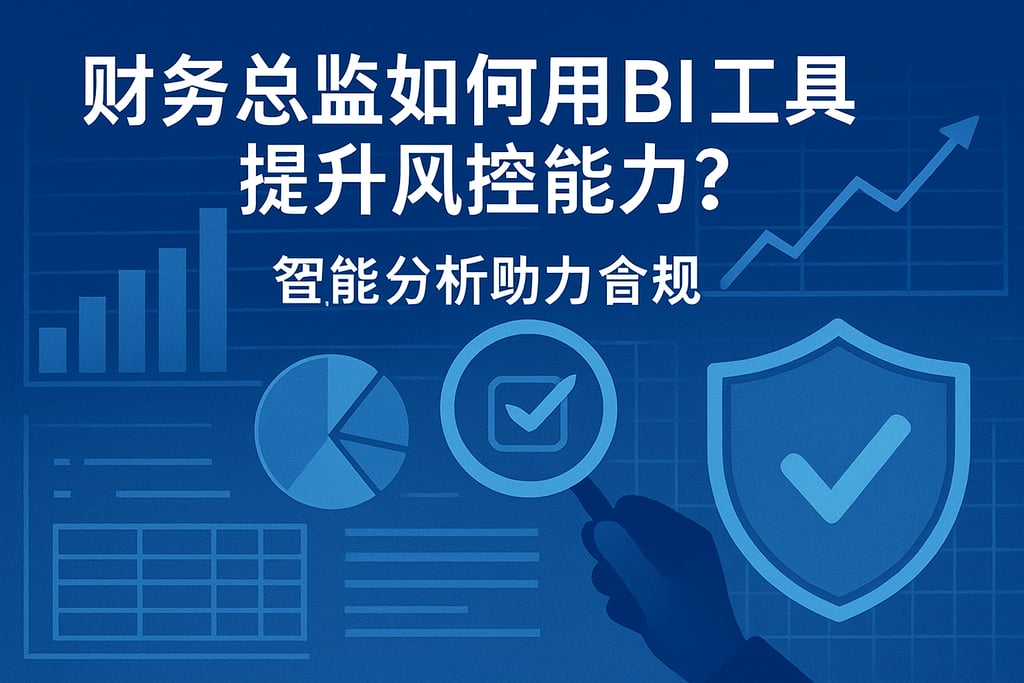 2026财务总监如何用BI工具提升风控能力？智能分析助力合规
