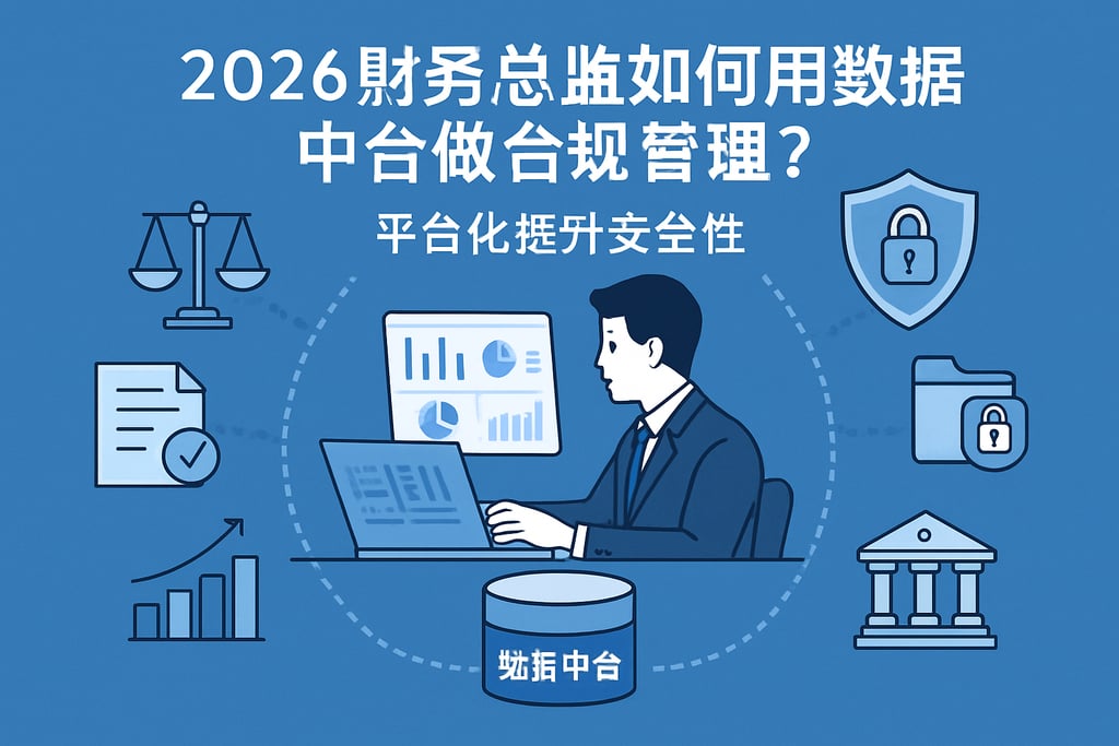 2026财务总监如何用数据中台做合规管理？平台化提升安全性