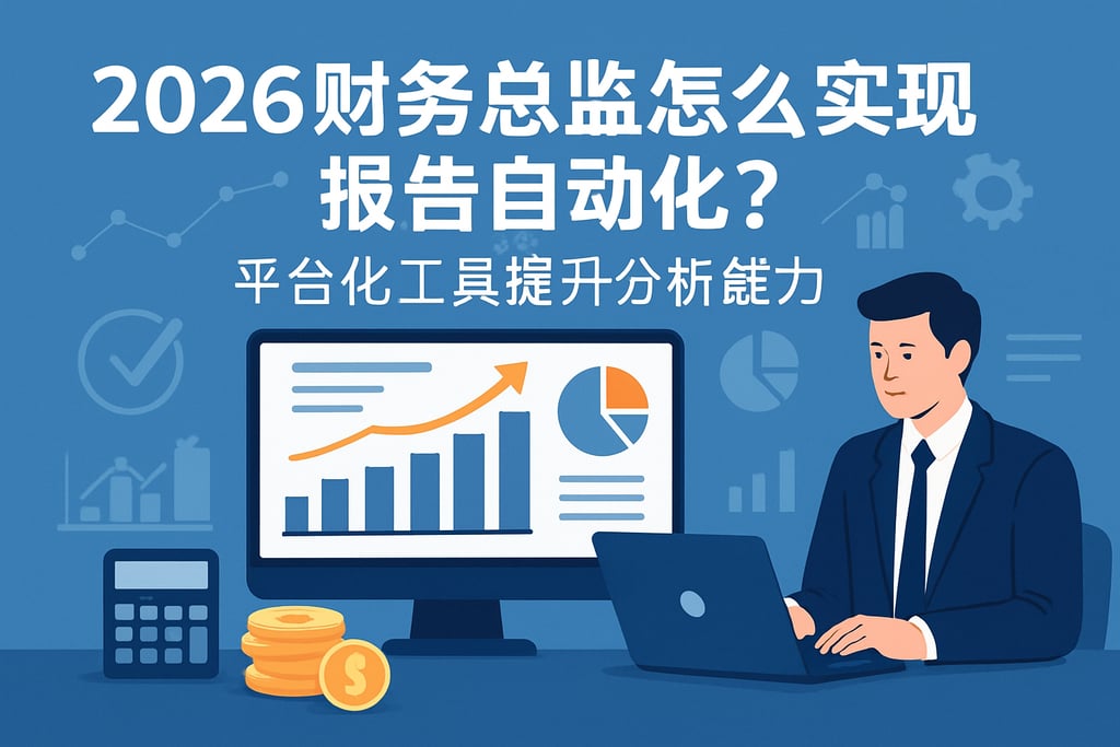 2026财务总监怎么实现报告自动化？平台化工具提升分析能力