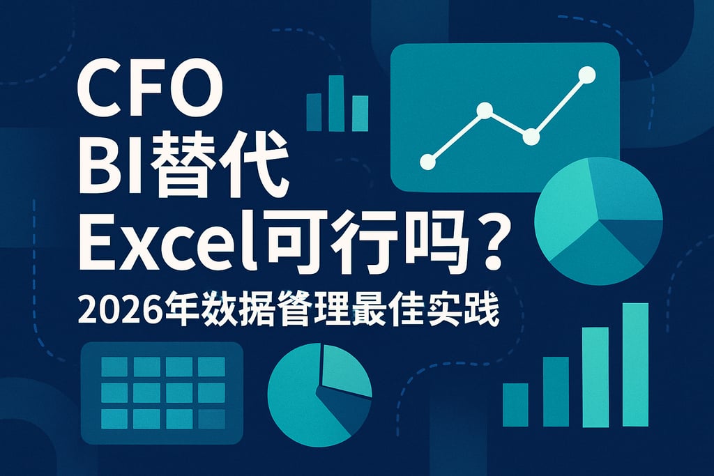 CFO首席财务官BI替代Excel可行吗？2026年数据管理最佳实践