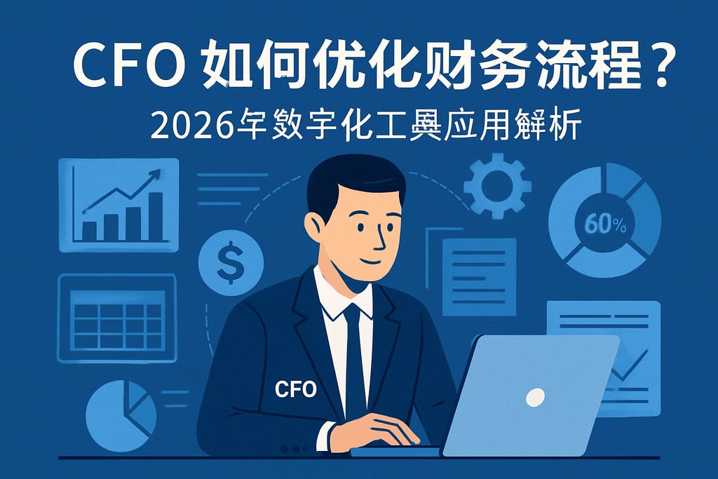 CFO首席财务官如何优化财务流程？2026年数字化工具应用解析