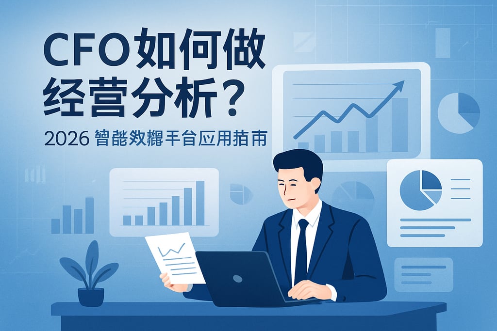 CFO首席财务官如何做经营分析？2026年智能数据平台应用指南