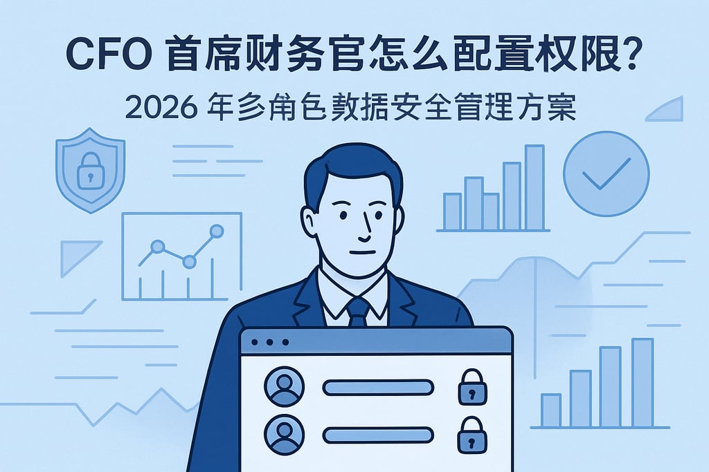 CFO首席财务官怎么配置权限？2026年多角色数据安全管理方案