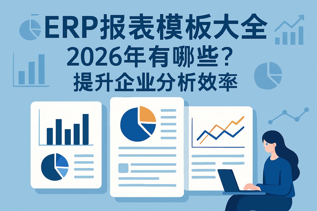 ERP报表模板大全2026年有哪些？提升企业分析效率