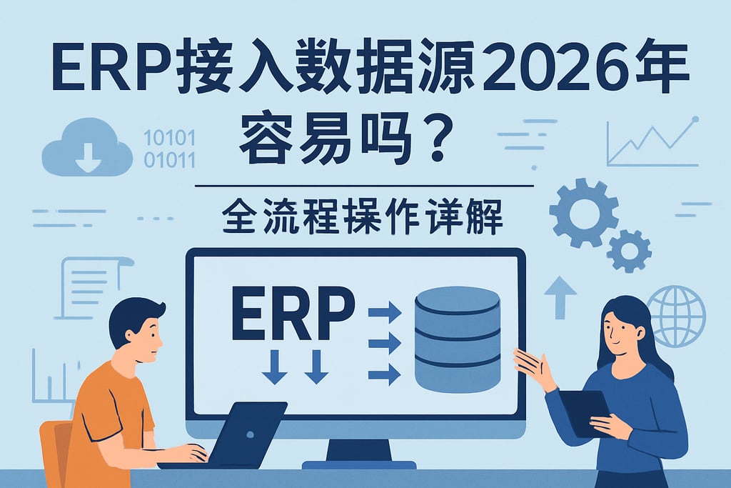 ERP接入数据源2026年容易吗？全流程操作详解
