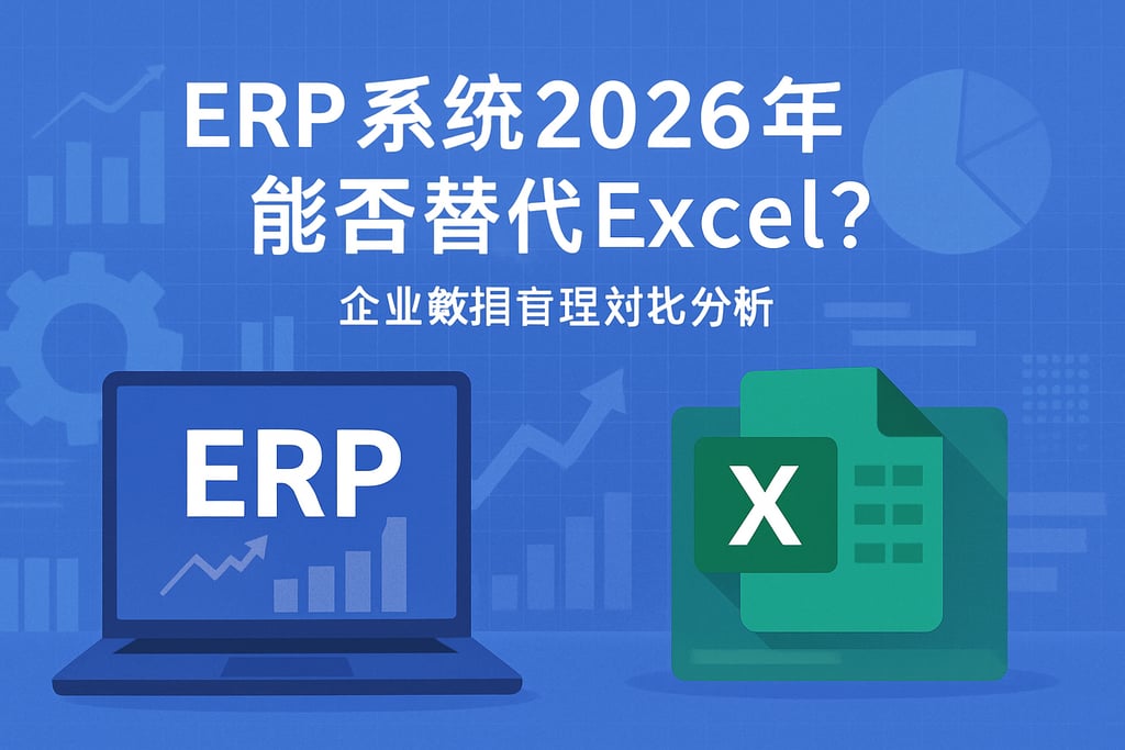 ERP系统2026年能否替代Excel？企业数据管理对比分析