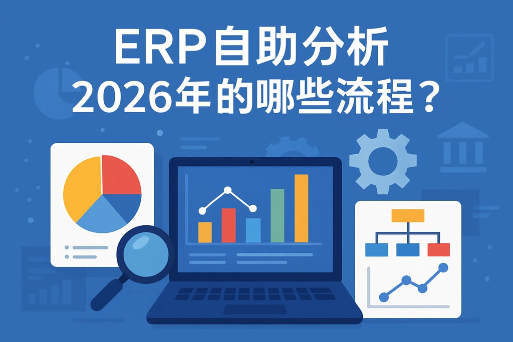 ERP自助分析2026年有哪些流程？业务场景覆盖全行业