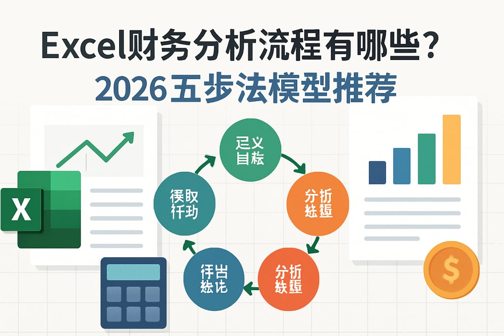 Excel财务分析流程有哪些？2026五步法模型推荐