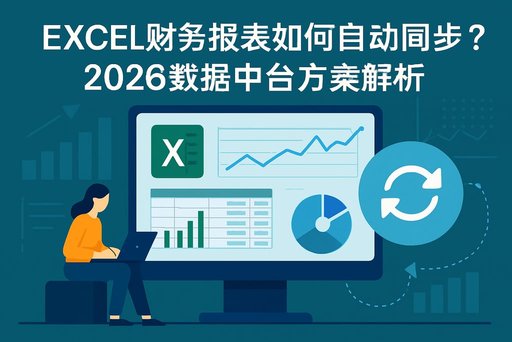 Excel财务报表如何自动同步？2026数据中台方案解析