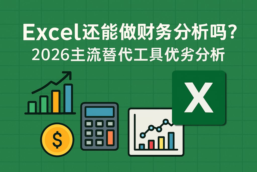 Excel还能做财务分析吗？2026主流替代工具优劣分析