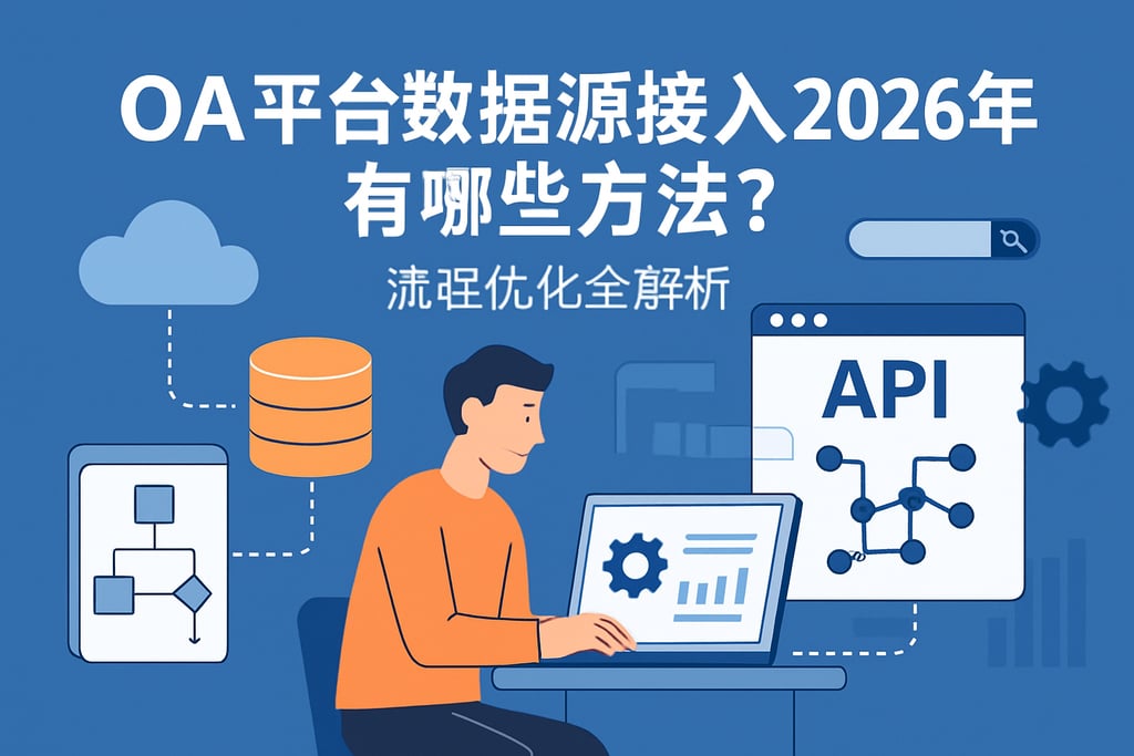 OA平台数据源接入2026年有哪些方法？流程优化全解析