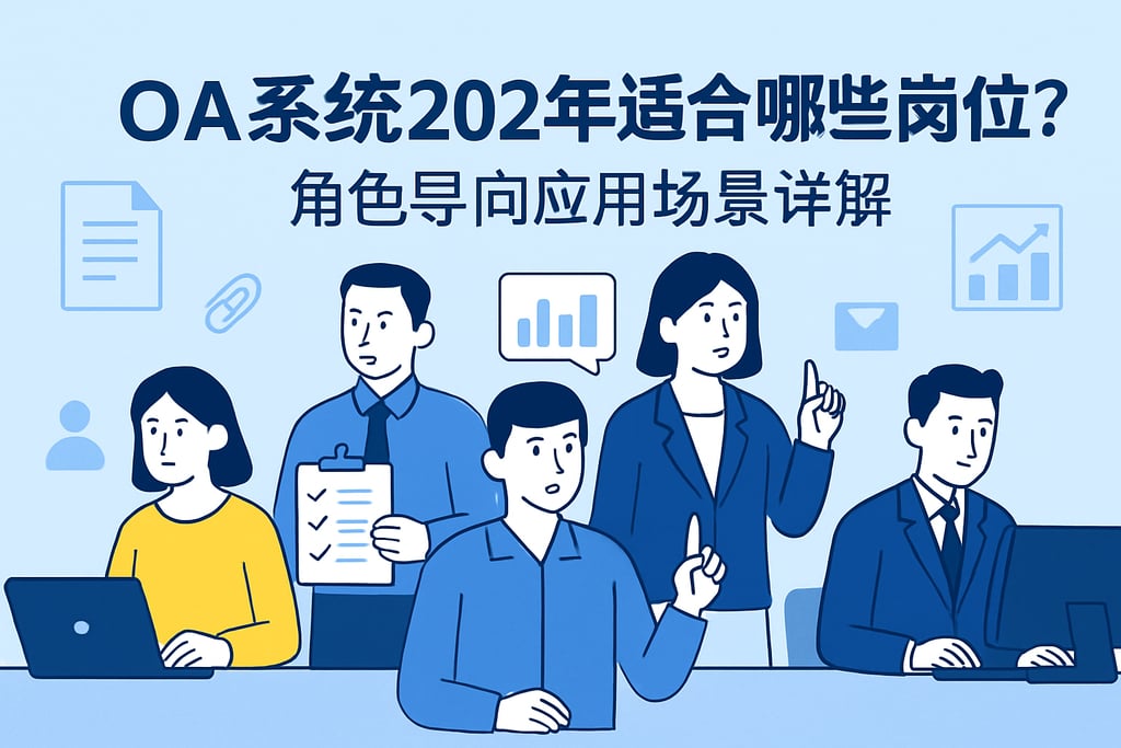 OA系统2026年适合哪些岗位？角色导向应用场景详解