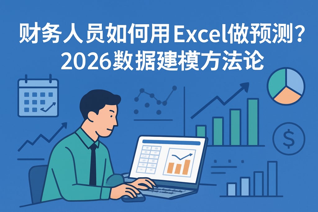 财务人员如何用Excel做预测？2026数据建模方法论